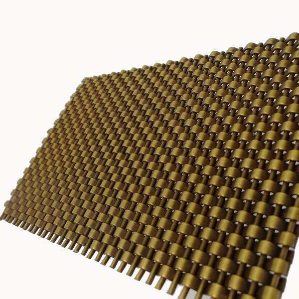 Woven Architectural Metal Mesh High Transparency For Exterior Facades