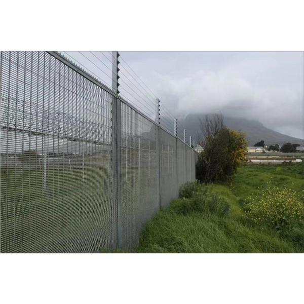 Residential Boundary 358 Anti Climb Fence High Security Prison Fencing