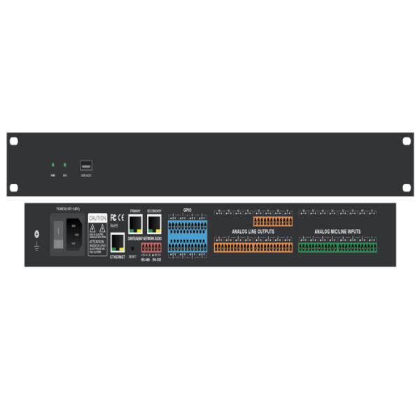 DAS DSP Audio Loudspeaker Audio Processor With Dante Volume Control