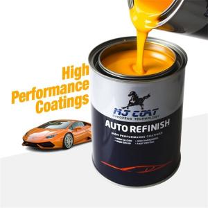 China 1k Bright Color Car Paint Refinish Good Leveling High Fullness on sale