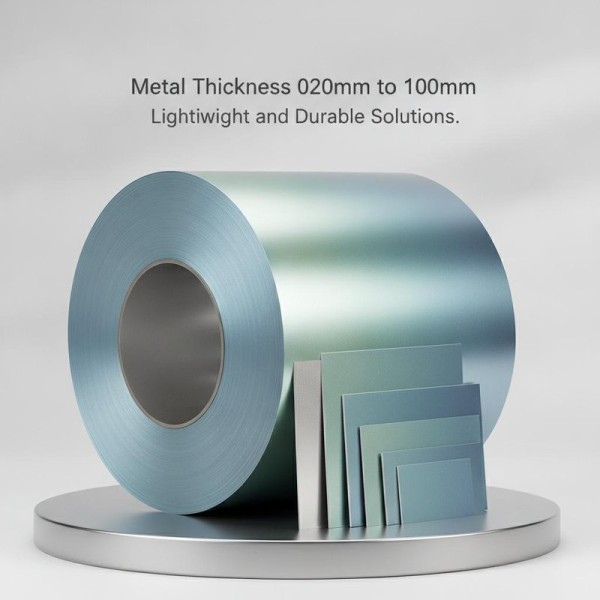 Metal Thickness 020mm to 100mm Color Coated Aluminum Coil Coated Material