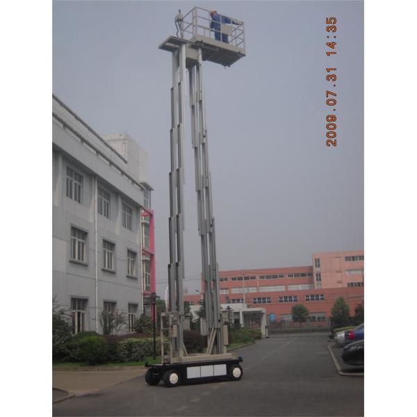 Self Propelled Work Platform With Tools , 6m Two Persons Vertical Mast Lift