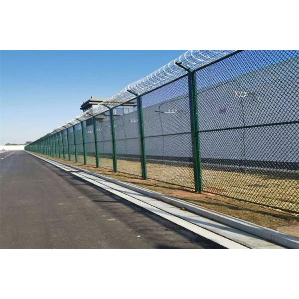 Factory Supply Diamond Galvanized Razor Barbed Fence Mesh For Security