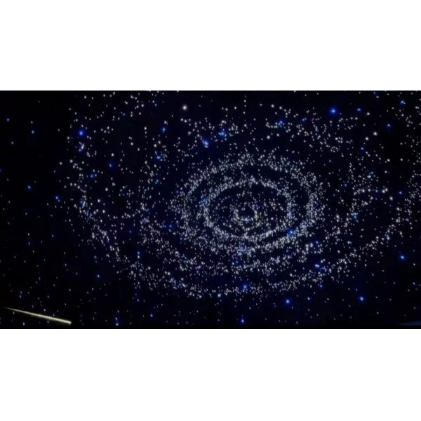 Starry Sky Polyester Ceiling Tiles Decorative Cinema Room 600mmx600mm