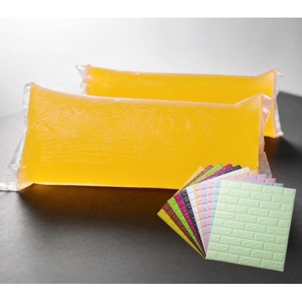 SBC Hot Melt Pressure Sensitive Adhesive for 3D Peel and Stick Wall Panel , Self Adhesive, non-toxic, Strong adhesion‌