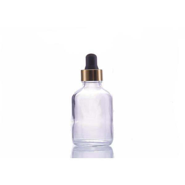10ml Clear Glass Vape Oil E Liquid Essential Oil Dropper Bottles 18/410 Neck Size
