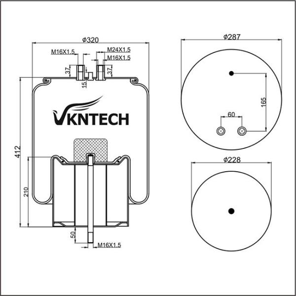 1K4912 Truck Air Spring