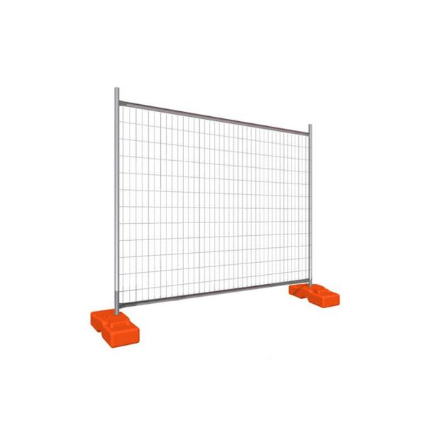 Welded pipe metal Galvanized Steel Temporary Fence