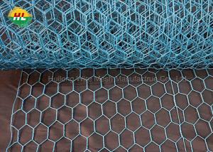 China 25mm Mesh Chicken Wire Fencing Rolls Galvanised Rust Free Uniformly Weaven on sale
