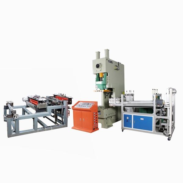 Fully Automatic Disposable Silver Aluminium Foil Food Tray Baking Cup Making Machine