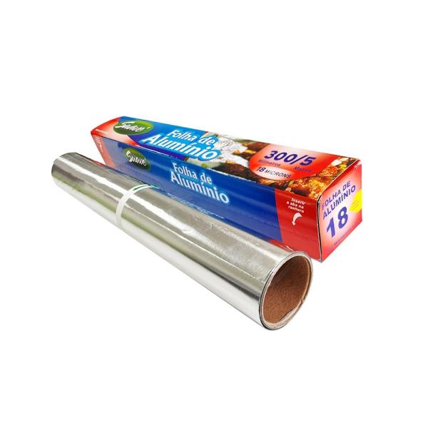 Food Take Away Silver Foil Wrapper Customize Aluminium Foil Sheets for Baking Paper