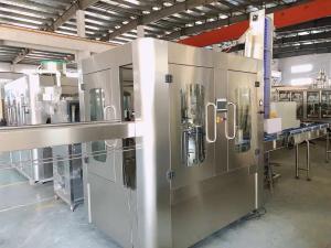China Automatic small scale Beer Bottle washing Filling capping Machine on sale