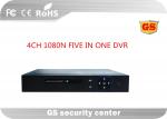 Five In One 4ch 1080p Cctv Hd Dvr / Cctv Video Recorder With 3520d V200+6134c ,