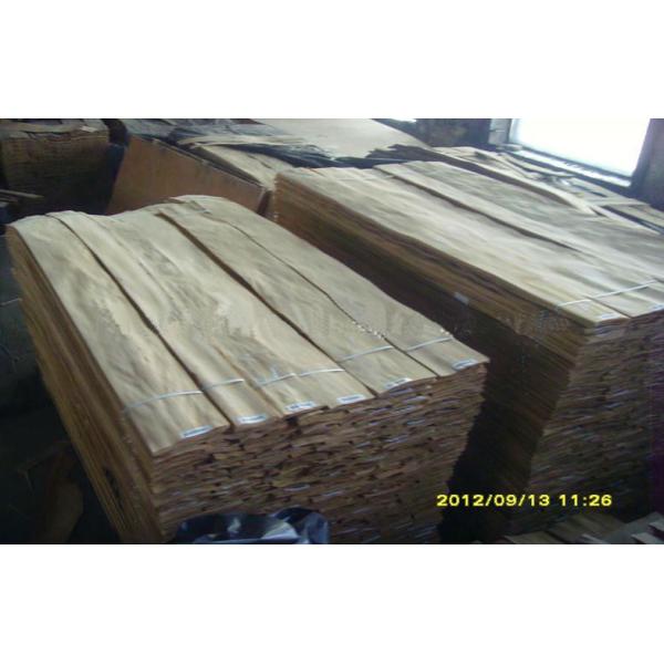 Brown Elm Crown Cut Veneer , 0.3 mm - 0.6 mm Natural Wood Veneer