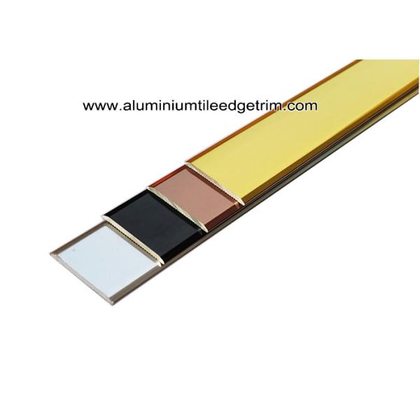 Interior Decorative Aluminum / Metal Flat Bar / Strip With 20mm Width