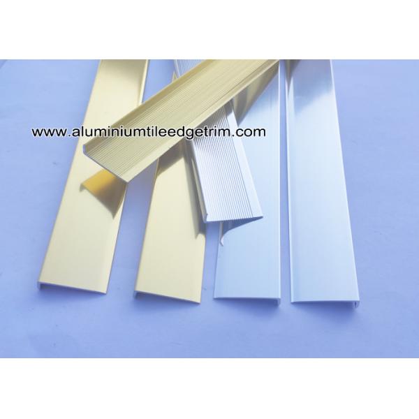 Aluminium Angle Floor Tile Edge Trim For Floor Splint / Brace ML20mm x 5mm