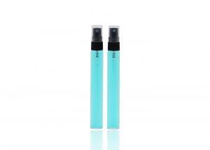 Cheap 10ml Clear Pen Shape Slender Cosmetic Spray Bottle With Plastic Fine Mist Sprayer for sale