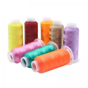 Cheap 120D/2 5000y Silk Embroidery Thread The Best Choice for T-shirt Embroidery Machines for sale