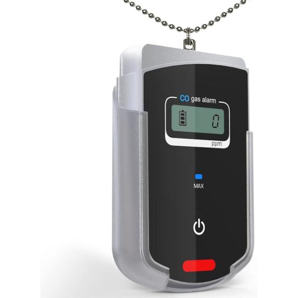 Automotive Portable Carbon Monoxide Alarm CO Monitor 50ppm Shock Resistant