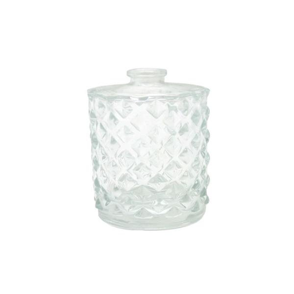 Custom Colored Clear Glass Perfume Bottles 50ml With Mist Pump Sprayers