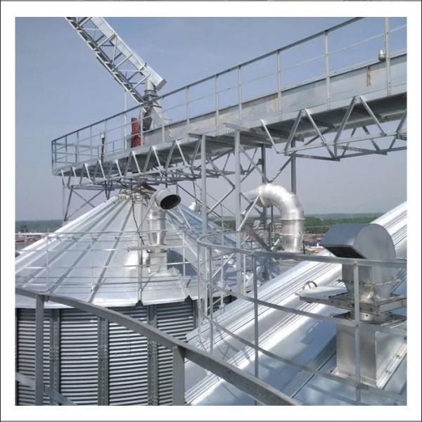 Concrete Foundation 2000t Commercial Steel Storage Silo