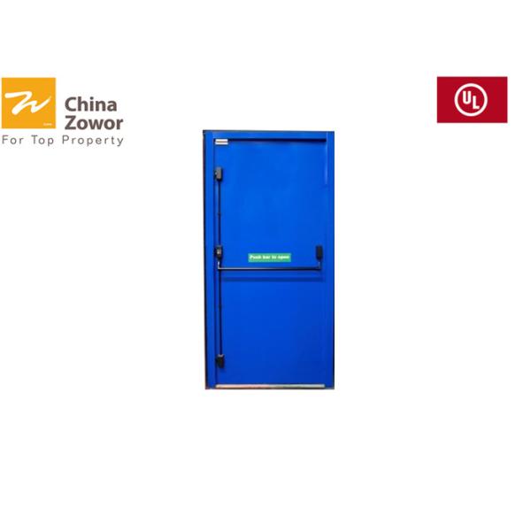 Wooden FD90 Fire Doors Indoor Soundproof Fire Door UL Certification 90 Minutes