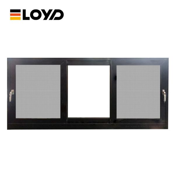 Waterproof Soundproofing Windows Tempered Glass Aluminum Double Glazed Windows