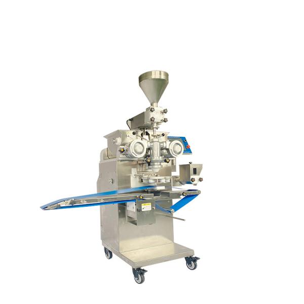 P170 Gear Pump Type Chocolate Jam Peanut Butter Stuffed Automatic Double Filling Encrusting Machine