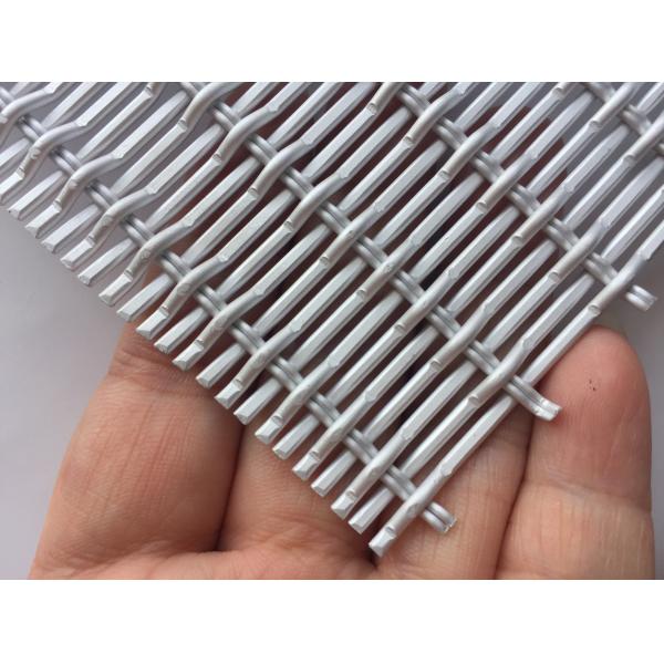 Custom Architectural Metal Mesh / Cabinet Metal Mesh Panel With PVD Treatment