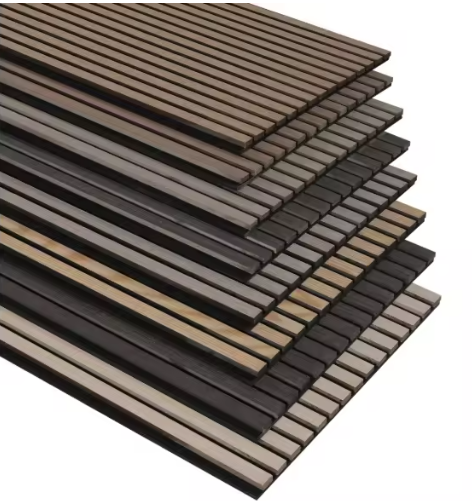 Best sound absorbing wooden slat acoustic wall panels building material acoustic wood wall panel length akupanel wooden