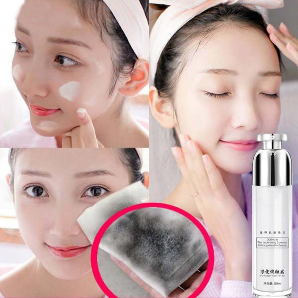 Pore Detox Hydrating Face Cream Shrink Pores For Cosmetic Residue / Grease Accumulation