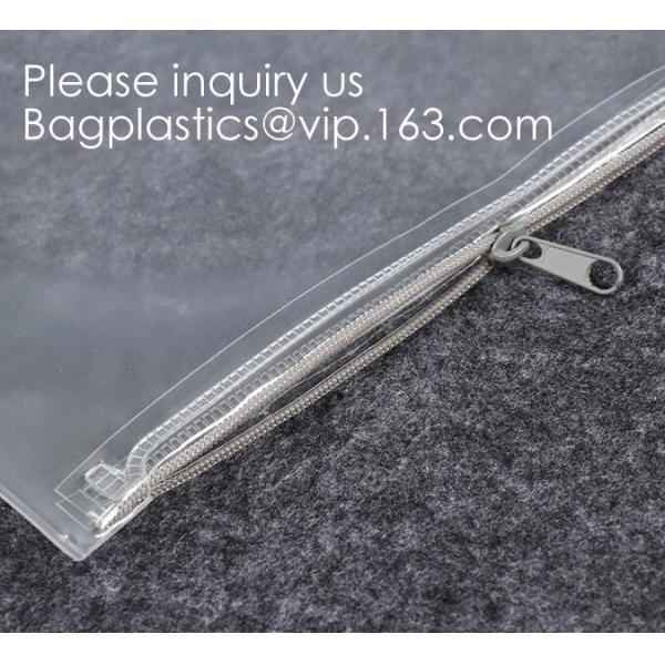 File Folder Paper Document Holder Receipts Organizer Zipper Storage Bag,Zipper Packs for School Office Stationery Slider