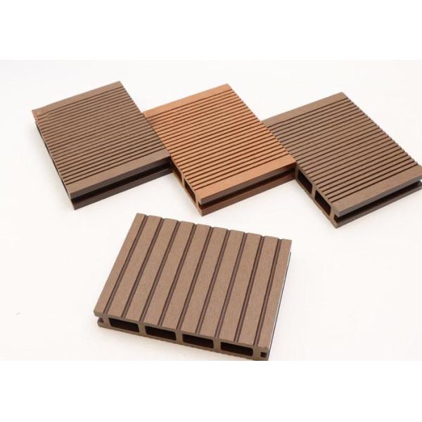 Waterproof Non Slip Outdoor WPC Decking Wood Flooring Plastic Decking