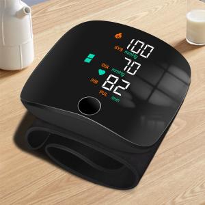 China Automatic Digital Wrist Blood Pressure Monitor Cuff Machine Sphygmomanometer Tensiometer Heart Rate Pulse Meter on sale