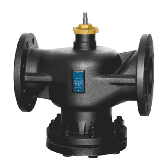 Brass HVAC Control Parts Cast Ironed Electric Motorized Valve 2 way SCOC