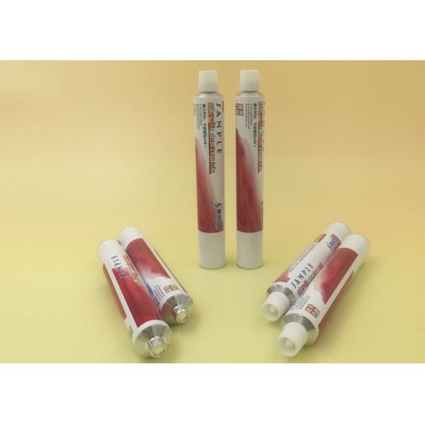 Coating Aluminum Hand Cream Packaging Tubes ,  Adhesive Collapsible Tube