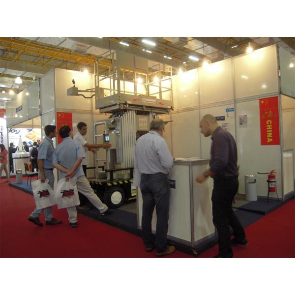 Aluminum Alloy 8m Self Propelled Scissor Lift With 800mm Extension Platform