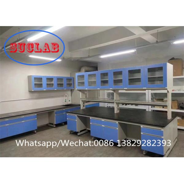 Customizable Modern C frame Lab Furniture Benches With Standard DTC105 DEG Hinges