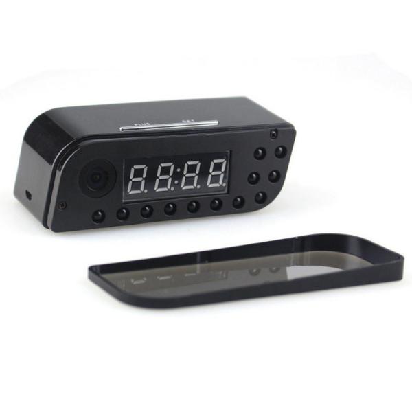 T8S 720P Alarm Clock WIFI P2P IP Spy Hidden Camera Home Security CCTV Surveillance DVR with Android/iOS App Control