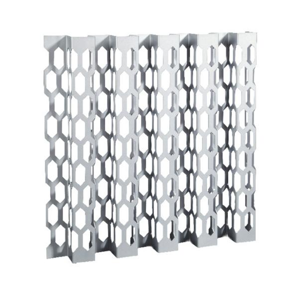 Board Close Packed Fecades Composite Hollow Art Building Materials Flat Seam Ceramic Hyperbolic Curtain Wall Aluminum