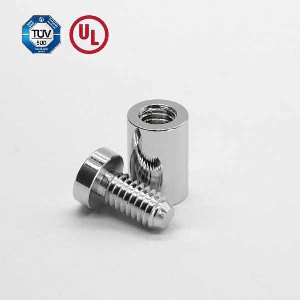 Hollow Stainless Steel Advertising Glass Fixing Standoff Bolt Screw