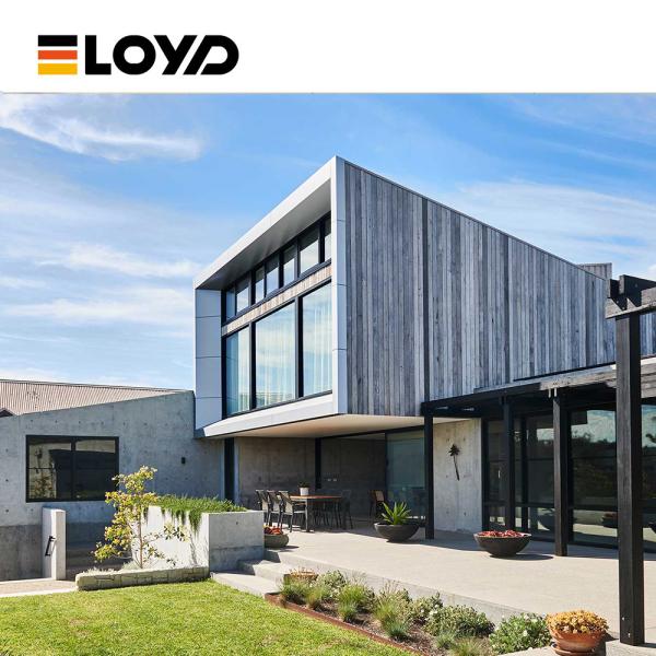 Custom Aluminium Glazed Window Thermal Break Sliding Glass For Outdoor