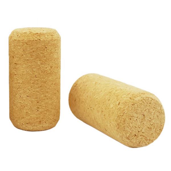 Anti Crack Micro Agglomerated Wine Cork Stoppers 5000pcs High Stability