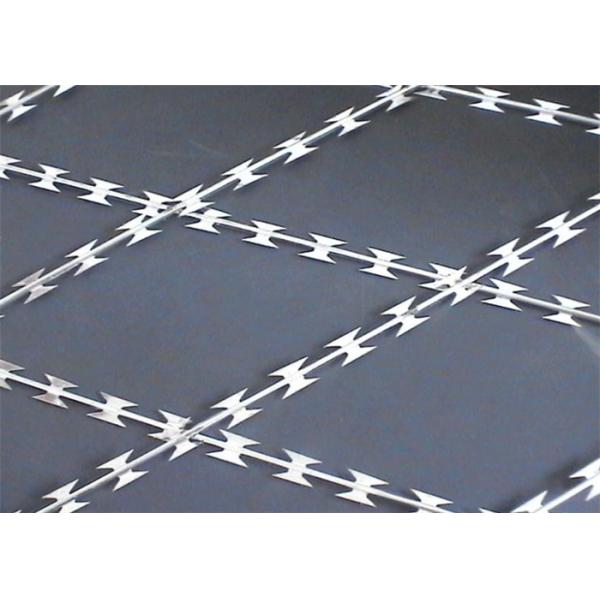 High Tensile Concertina Razor Wire Barbed Wire Easy Install Powder Coated BTO-22