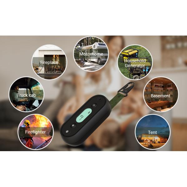 IP67 Handheld Portable Carbon Monoxide Alarm CO Gas Detector For Basement Garage