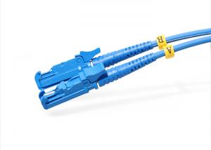 Cheap E2000 UPC Optical Fiber Connectors For Internet Service Providers for sale