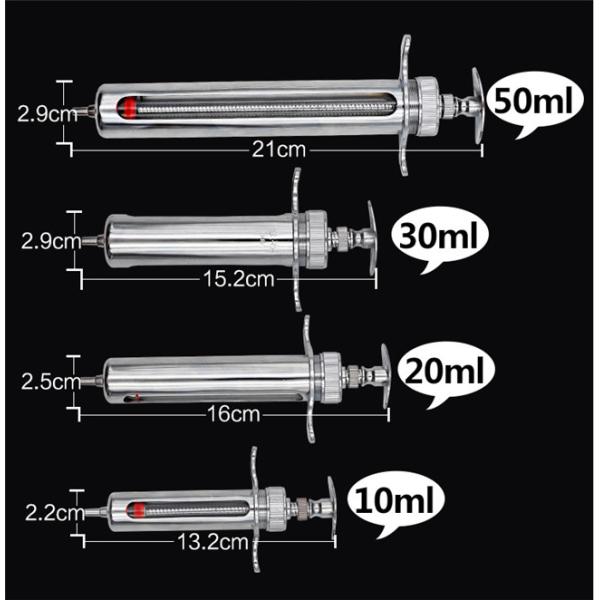 Luer Lock Cattle Injection Needles 40ML Veterinary Injection Syringe