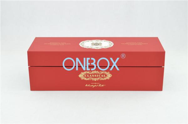 Quality Elegant Wine Recycled Cardboard Boxes Blister Form Insert Magnet Closure wholesale