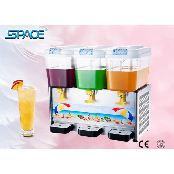 Commercial Cold Drink Dispenser Machine with Three Tanks High Output