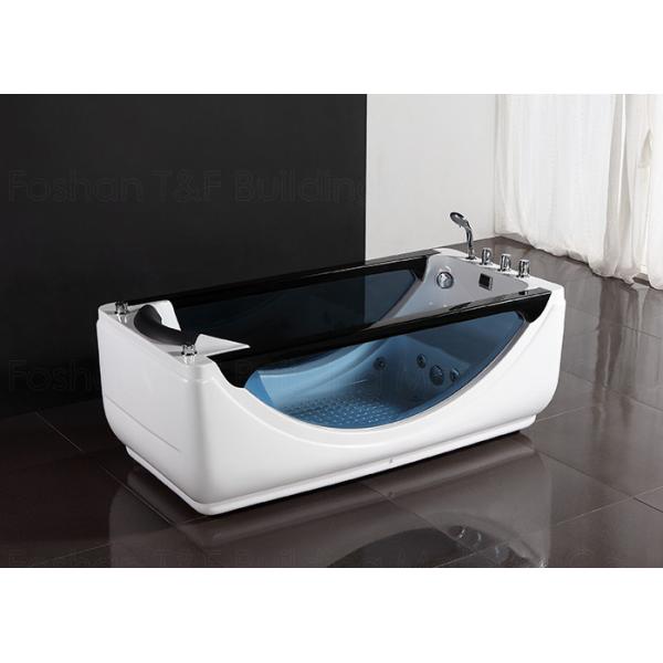 Faucet Combo Bathroom Jacuzzi Tub , Freestanding Air Massage Bathtubs